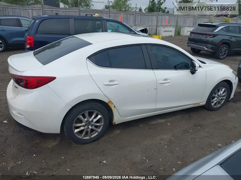 2014 MAZDA 3 VIN JM1BM1V75E1158828 — фото 13