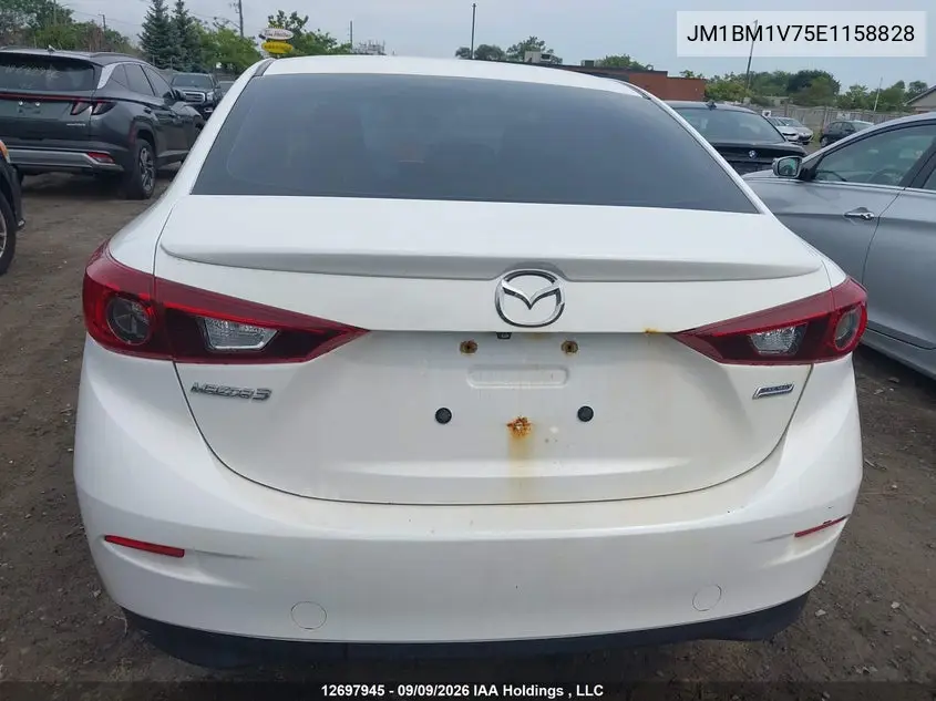 2014 MAZDA 3 VIN JM1BM1V75E1158828 — фото 16