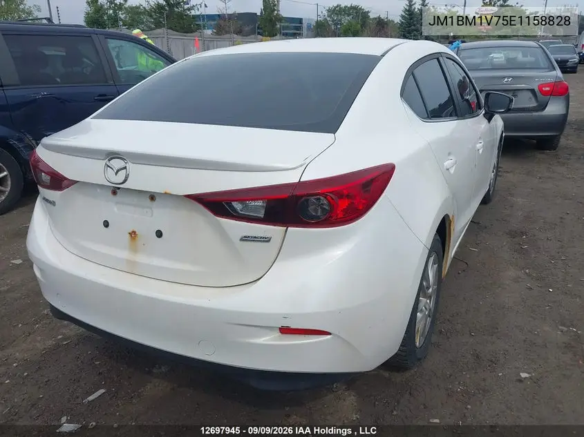 2014 MAZDA 3 VIN JM1BM1V75E1158828 — фото 4