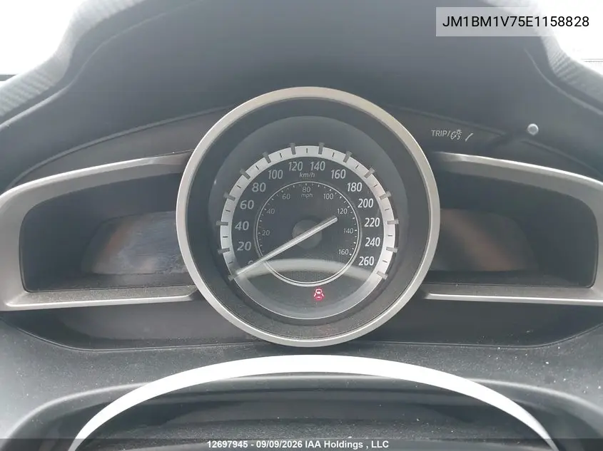 2014 MAZDA 3 VIN JM1BM1V75E1158828 — фото 7