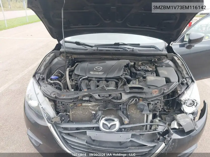 2014 MAZDA 3 VIN 3MZBM1V73EM116142 — фото 10