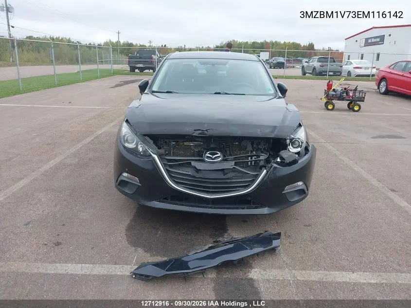 2014 MAZDA 3 VIN 3MZBM1V73EM116142 — фото 11