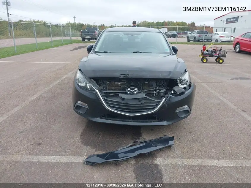 2014 MAZDA 3 VIN 3MZBM1V73EM116142 — фото 6