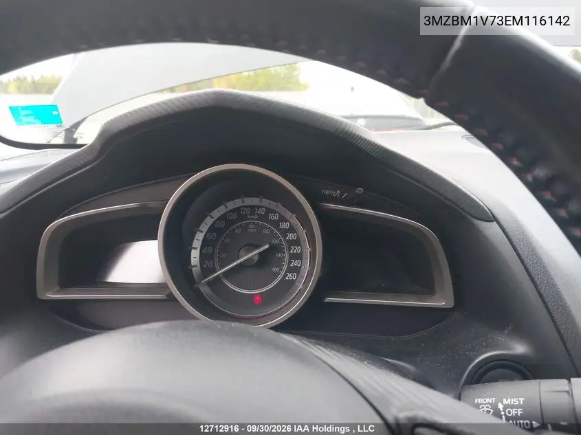 2014 MAZDA 3 VIN 3MZBM1V73EM116142 — фото 7