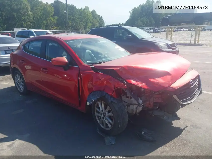MAZDA 3 2014, VIN JM1BM1M77E1158573