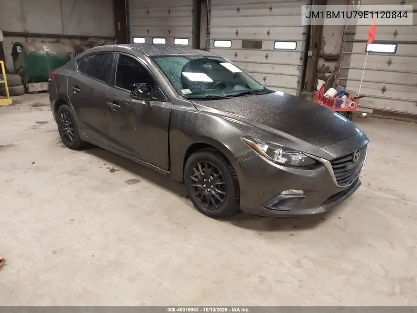 MAZDA 3 2014, VIN JM1BM1U79E1120844