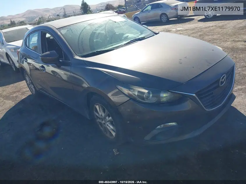 MAZDA 3 2014, VIN JM1BM1L7XE1179970