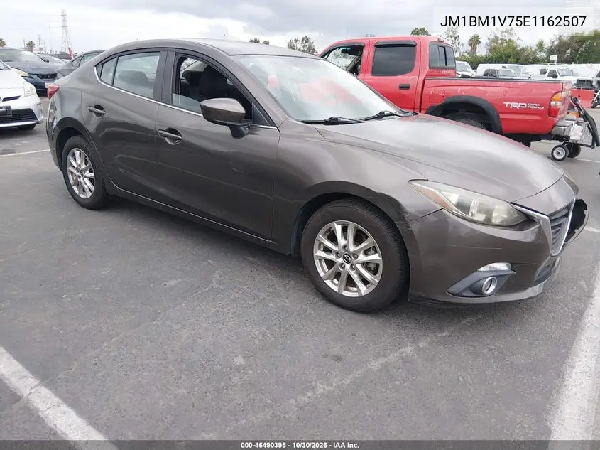 MAZDA 3 2014, VIN JM1BM1V75E1162507
