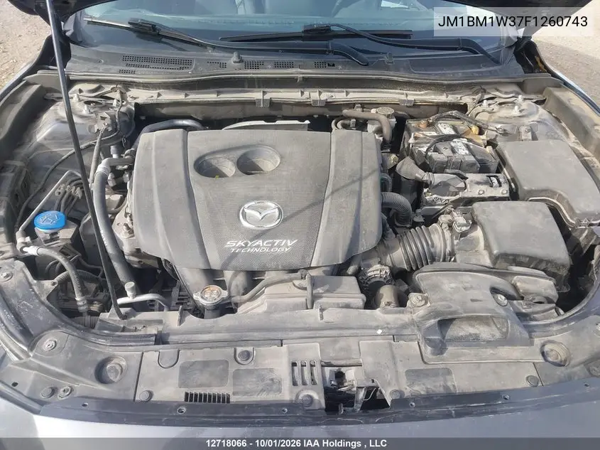 2015 MAZDA 3 VIN JM1BM1W37F1260743 — фото 10