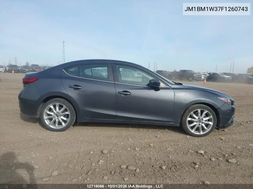 2015 MAZDA 3 VIN JM1BM1W37F1260743 — фото 13