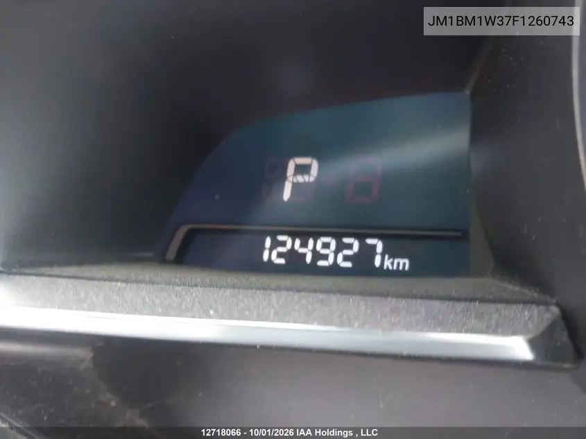 2015 MAZDA 3 VIN JM1BM1W37F1260743 — фото 15