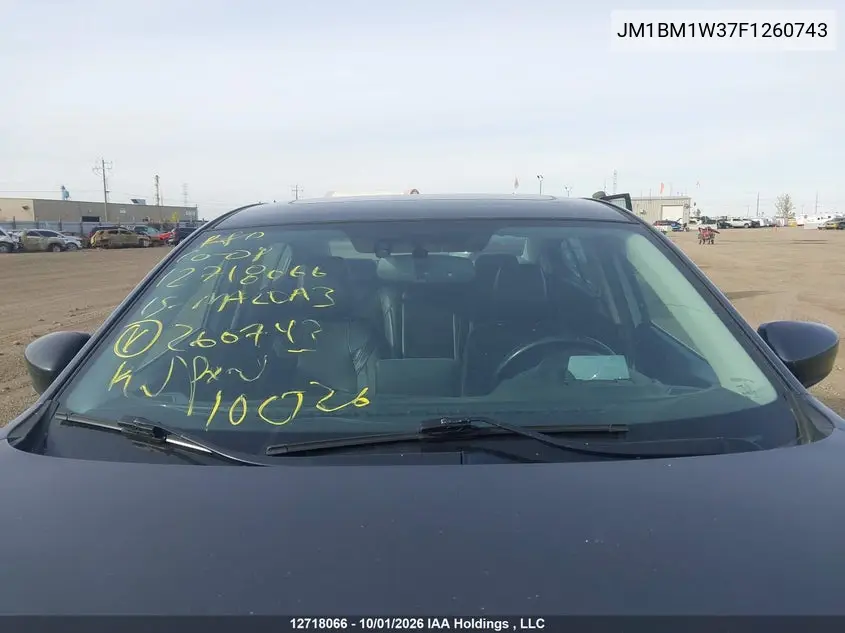 2015 MAZDA 3 VIN JM1BM1W37F1260743 — фото 17