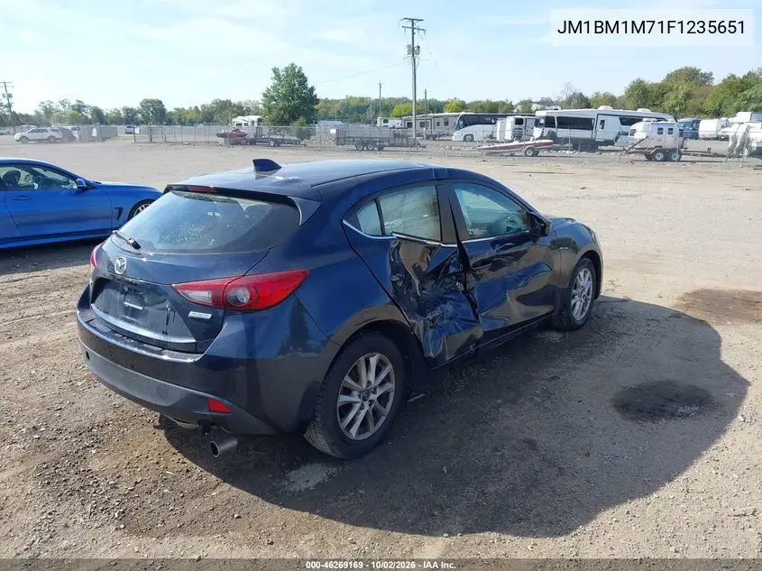 2015 MAZDA 3 VIN JM1BM1M71F1235651 — фото 4