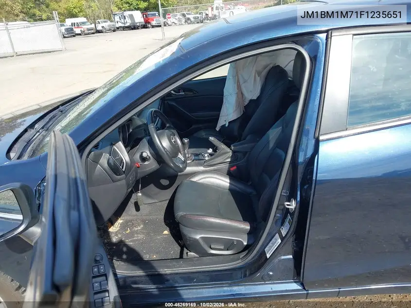 2015 MAZDA 3 VIN JM1BM1M71F1235651 — фото 5