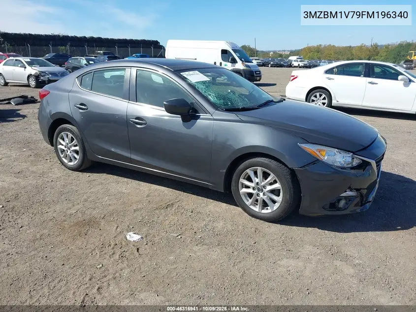 MAZDA 3 2015, VIN 3MZBM1V79FM196340