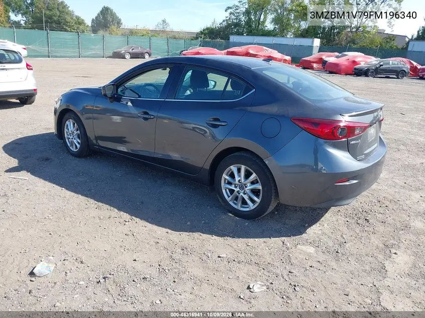 2015 MAZDA 3 VIN 3MZBM1V79FM196340 — фото 3