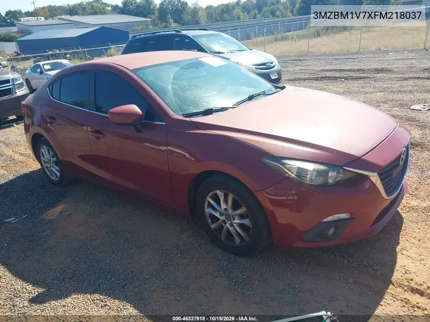 MAZDA 3 2015, VIN 3MZBM1V7XFM218037