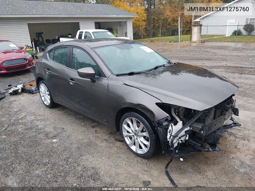 MAZDA 3 2015, VIN JM1BM1L3XF1275760