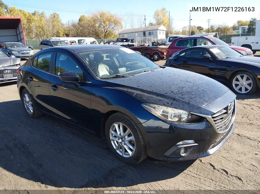 MAZDA 3 2015, VIN JM1BM1W72F1226163