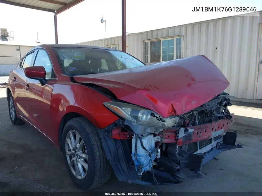 MAZDA 3 2016, VIN JM1BM1K76G1289046