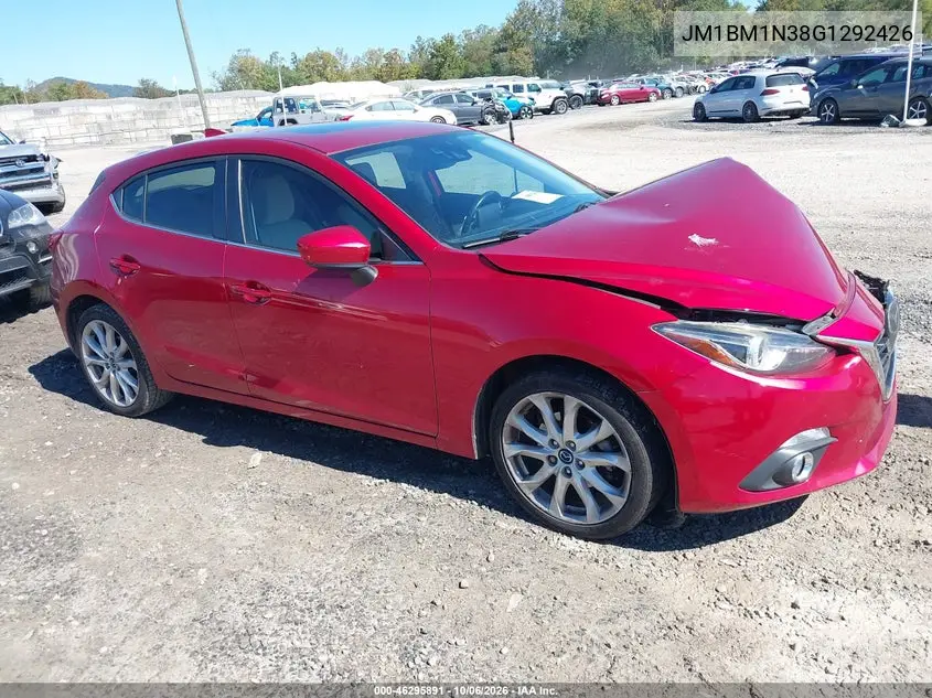 MAZDA 3 2016, VIN JM1BM1N38G1292426