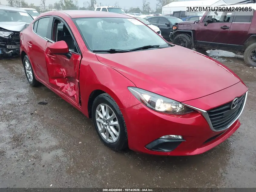 MAZDA 3 2016, VIN 3MZBM1U79GM249685