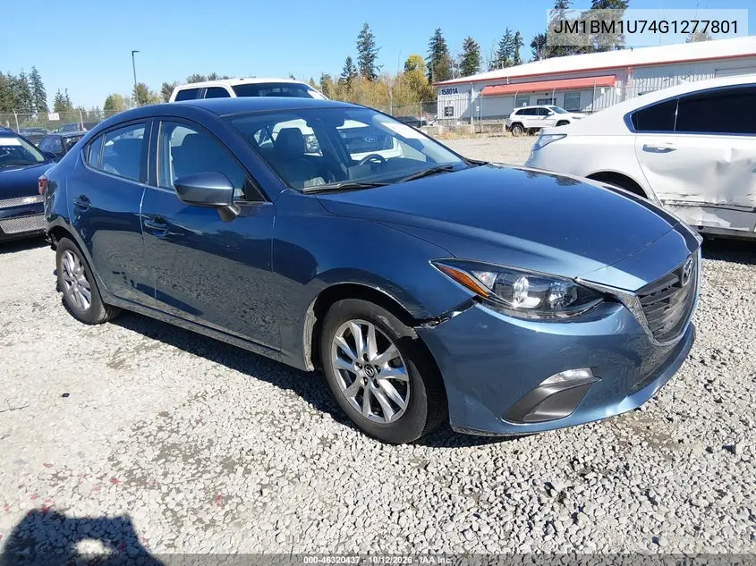 MAZDA 3 2016, VIN JM1BM1U74G1277801