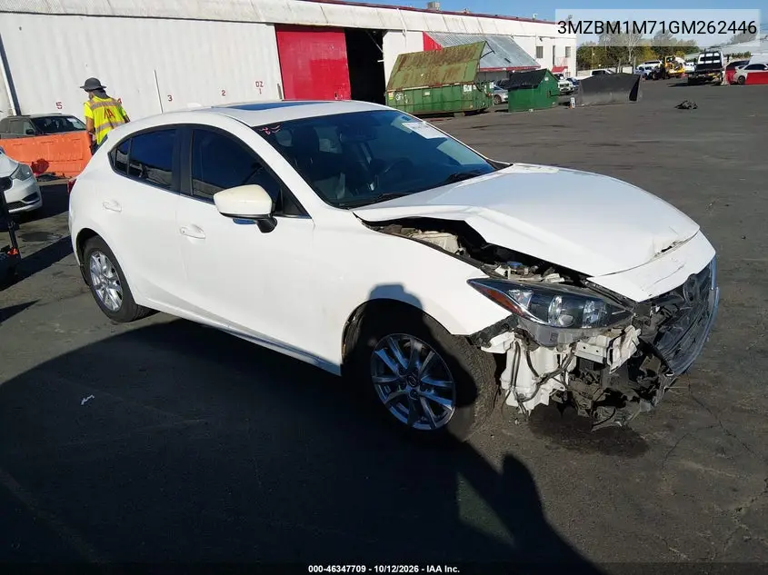 MAZDA 3 2016, VIN 3MZBM1M71GM262446