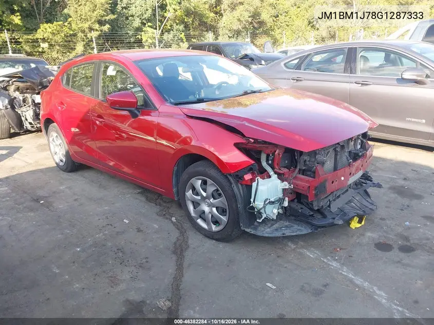 MAZDA 3 2016, VIN JM1BM1J78G1287333