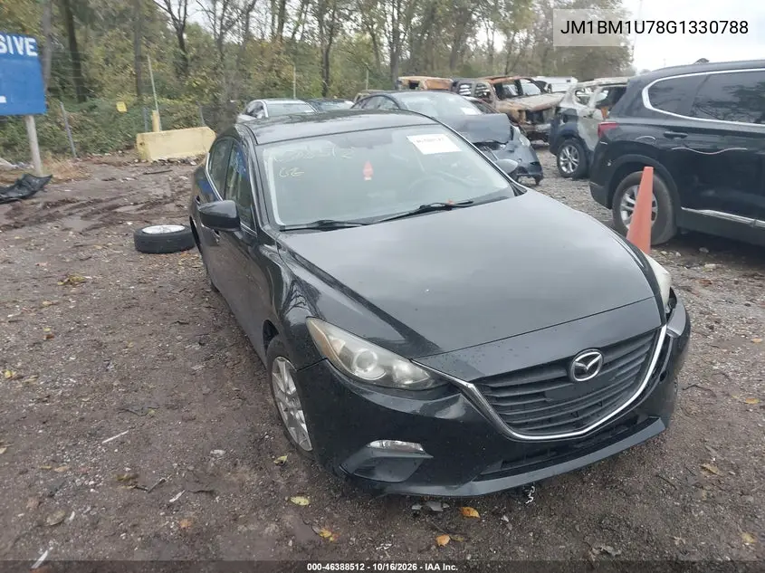 MAZDA 3 2016, VIN JM1BM1U78G1330788