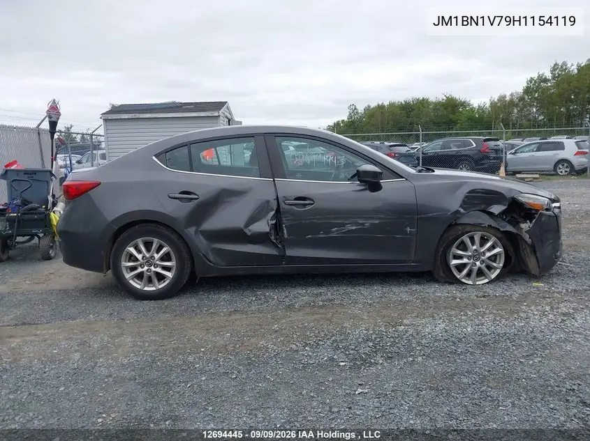 2017 MAZDA 3 VIN JM1BN1V79H1154119 — фото 13