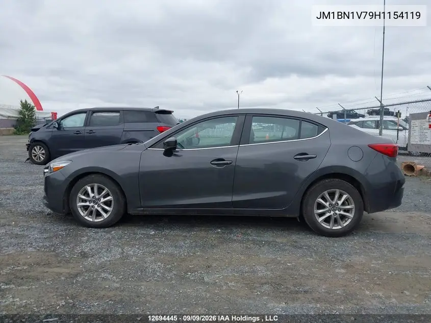 2017 MAZDA 3 VIN JM1BN1V79H1154119 — фото 14