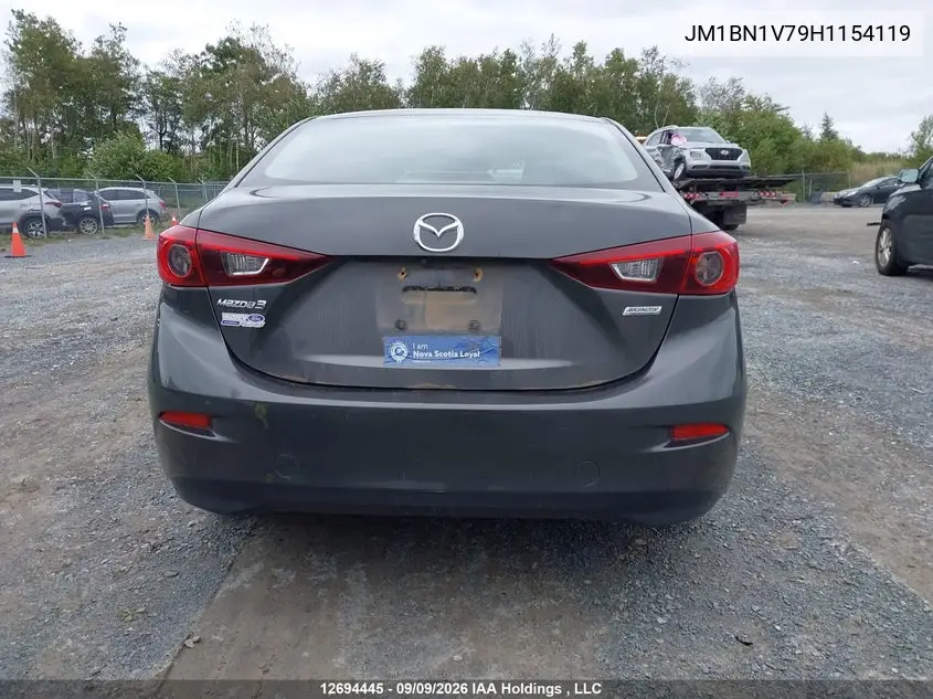 2017 MAZDA 3 VIN JM1BN1V79H1154119 — фото 16