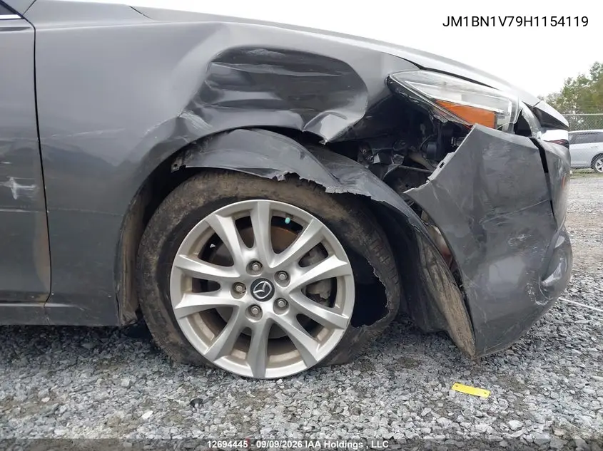 2017 MAZDA 3 VIN JM1BN1V79H1154119 — фото 18