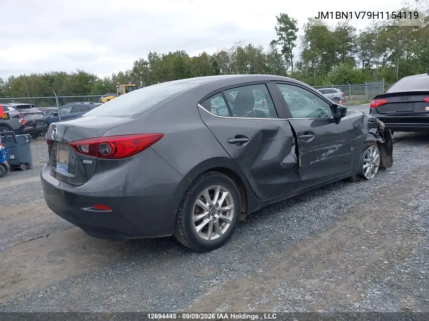 2017 MAZDA 3 VIN JM1BN1V79H1154119 — фото 4
