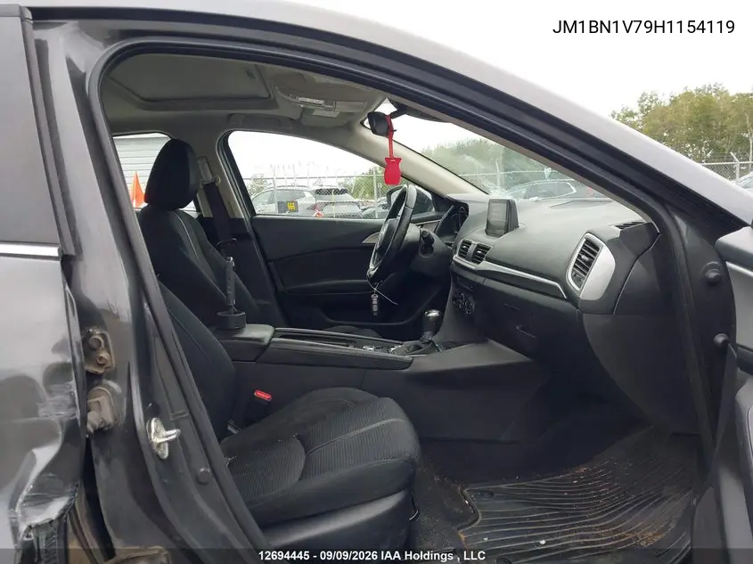2017 MAZDA 3 VIN JM1BN1V79H1154119 — фото 5