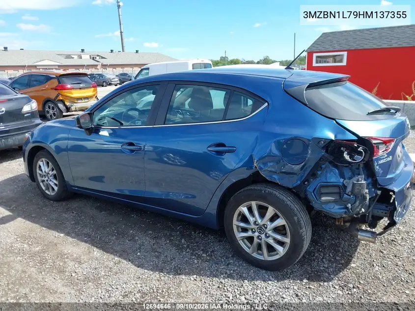 2017 MAZDA 3 VIN 3MZBN1L79HM137355 — фото 14