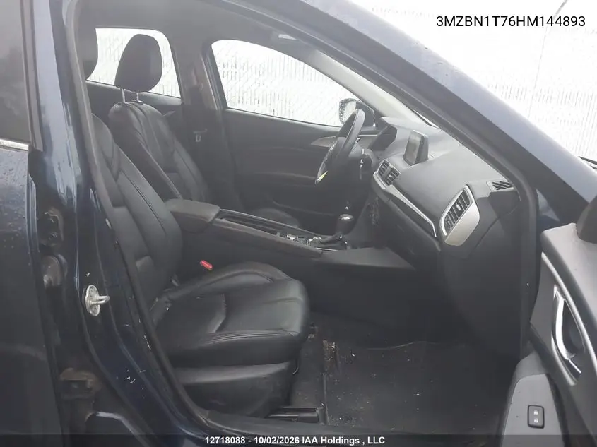 2017 MAZDA 3 VIN 3MZBN1T76HM144893 — фото 5