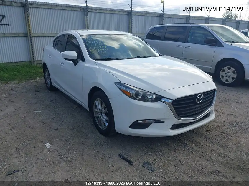 MAZDA 3 2017, VIN JM1BN1V79H1147199