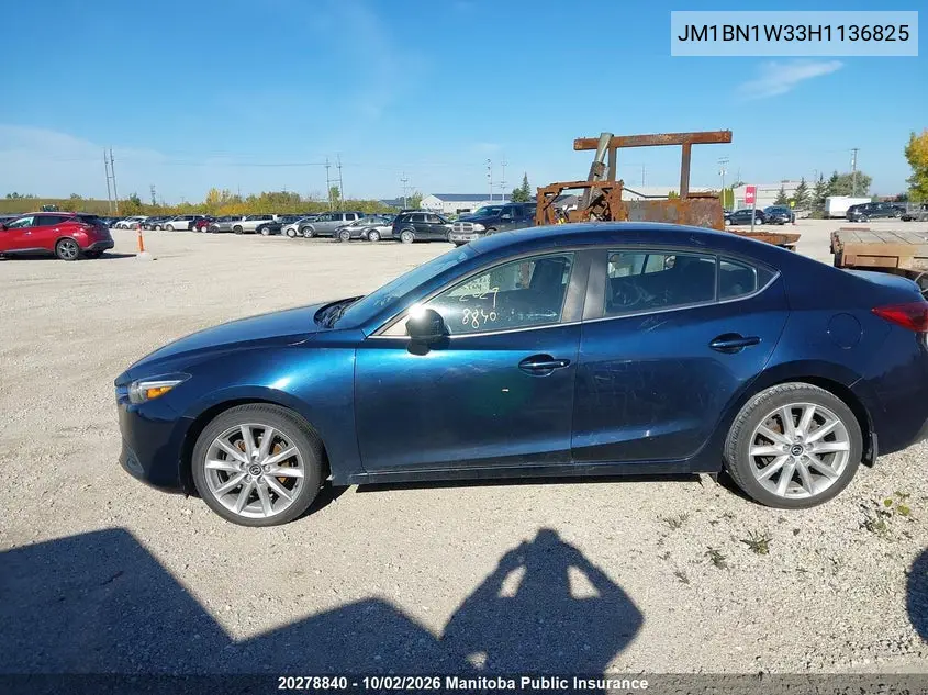 2017 MAZDA 3 VIN JM1BN1W33H1136825 — фото 14