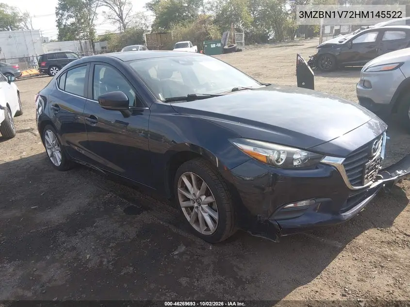 MAZDA 3 2017, VIN 3MZBN1V72HM145522