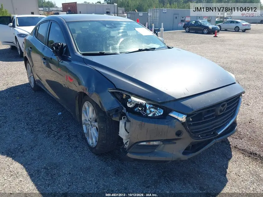 MAZDA 3 2017, VIN JM1BN1V78H1104912