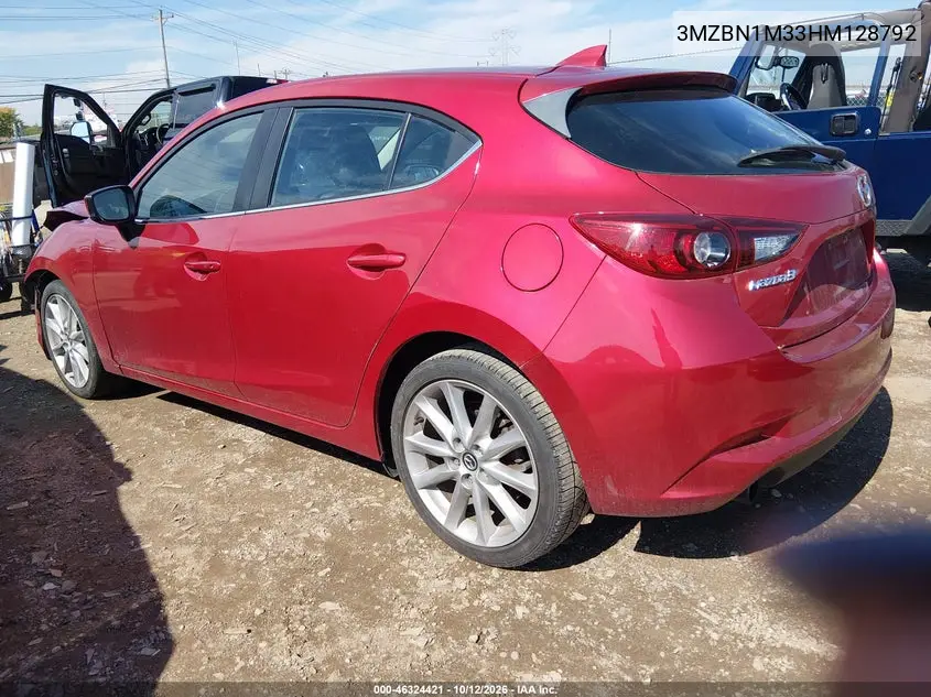 2017 MAZDA 3 VIN 3MZBN1M33HM128792 — фото 3