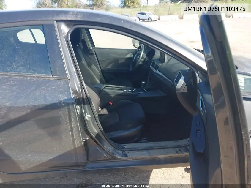 2017 MAZDA 3 VIN JM1BN1U75H1103475 — фото 5