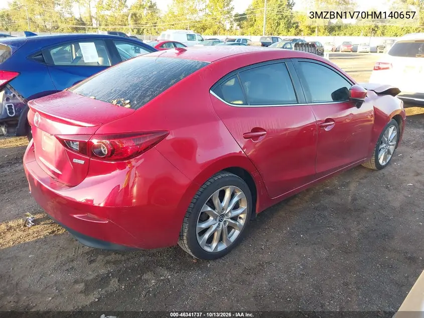 2017 MAZDA 3 VIN 3MZBN1V70HM140657 — фото 4