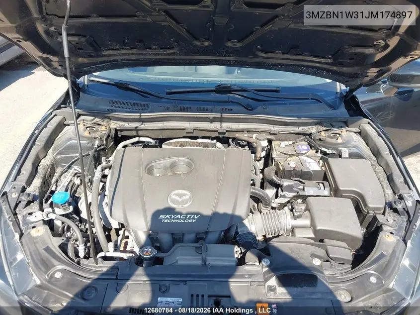 2018 MAZDA 3 VIN 3MZBN1W31JM174897 — фото 10
