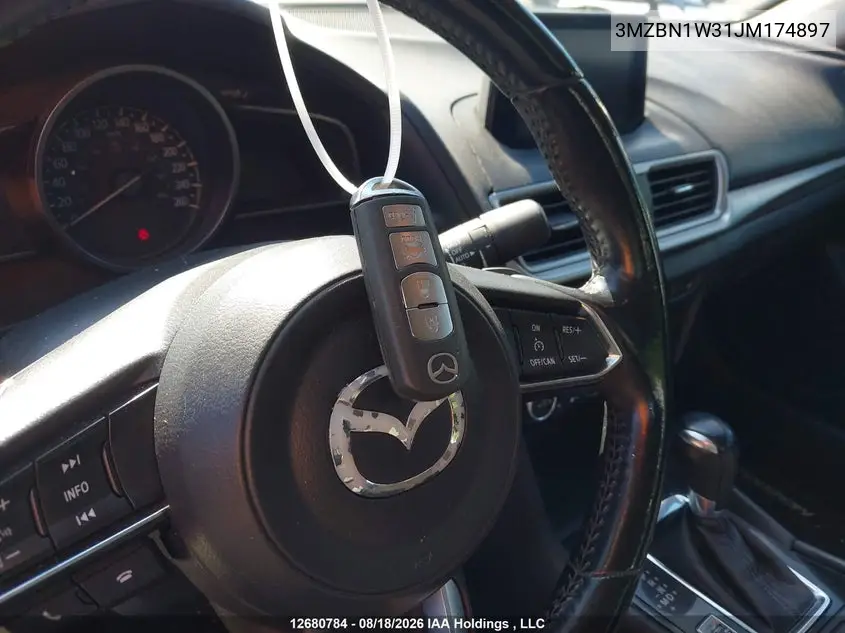 2018 MAZDA 3 VIN 3MZBN1W31JM174897 — фото 11