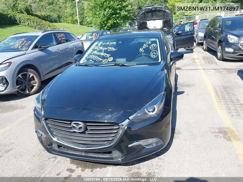 2018 MAZDA 3 VIN 3MZBN1W31JM174897 — фото 13