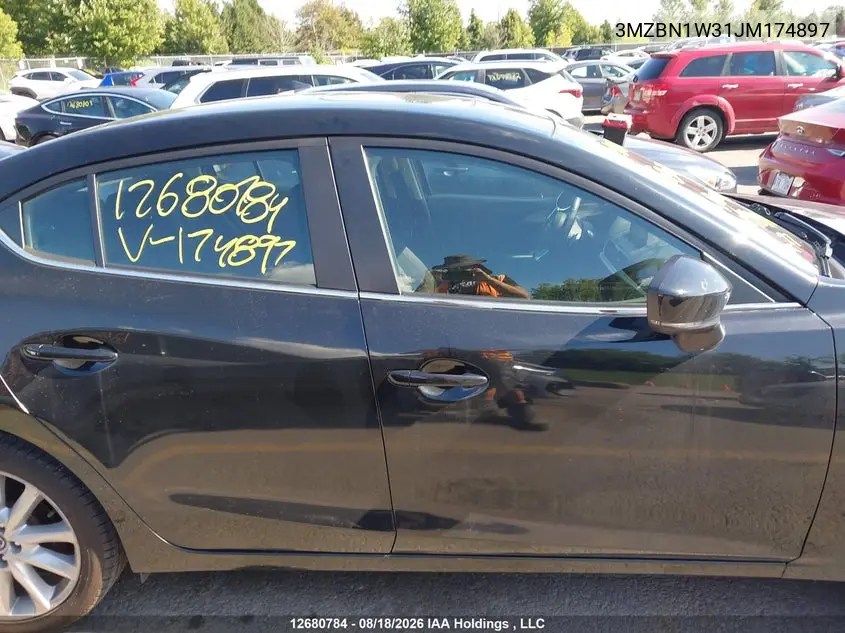 2018 MAZDA 3 VIN 3MZBN1W31JM174897 — фото 14