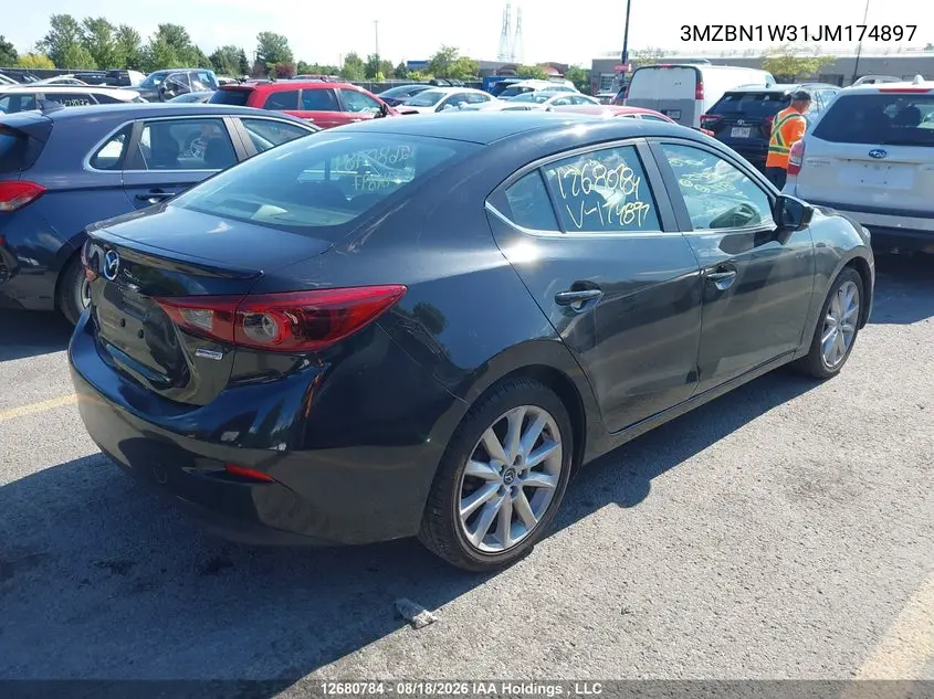 2018 MAZDA 3 VIN 3MZBN1W31JM174897 — фото 4